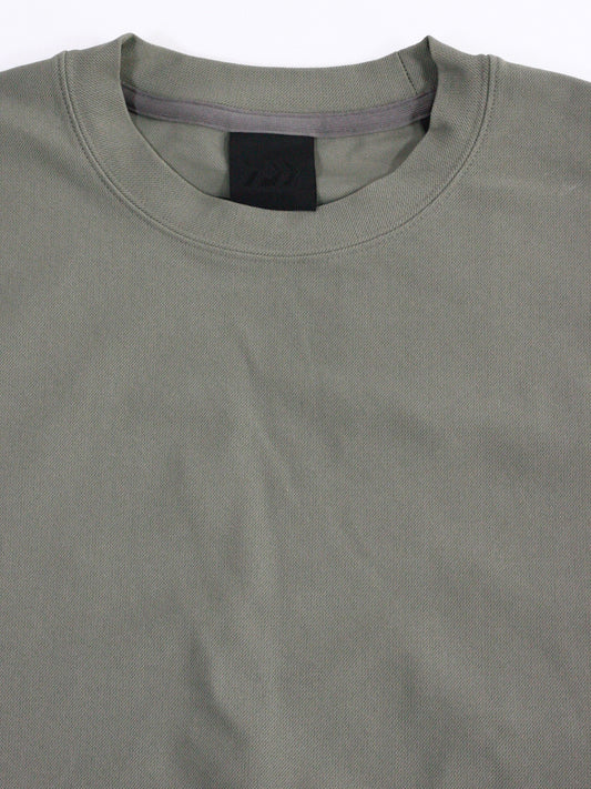 DAIWA PIER39 / TECH FLEX JERSEY CREW / WOLFGRAY / BE-60025