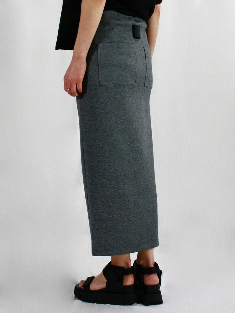 COGTHEBIGSMOKE / FIA SKIRT / CHARCOAL / 1531257009