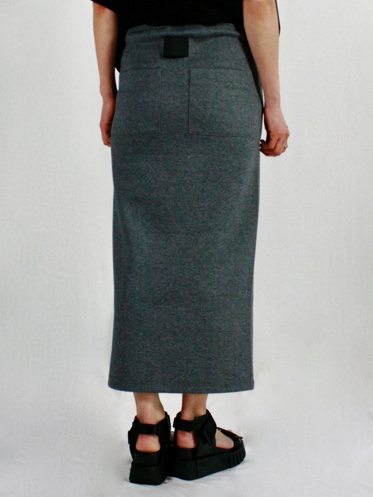 COGTHEBIGSMOKE / FIA SKIRT / CHARCOAL / 1531257009