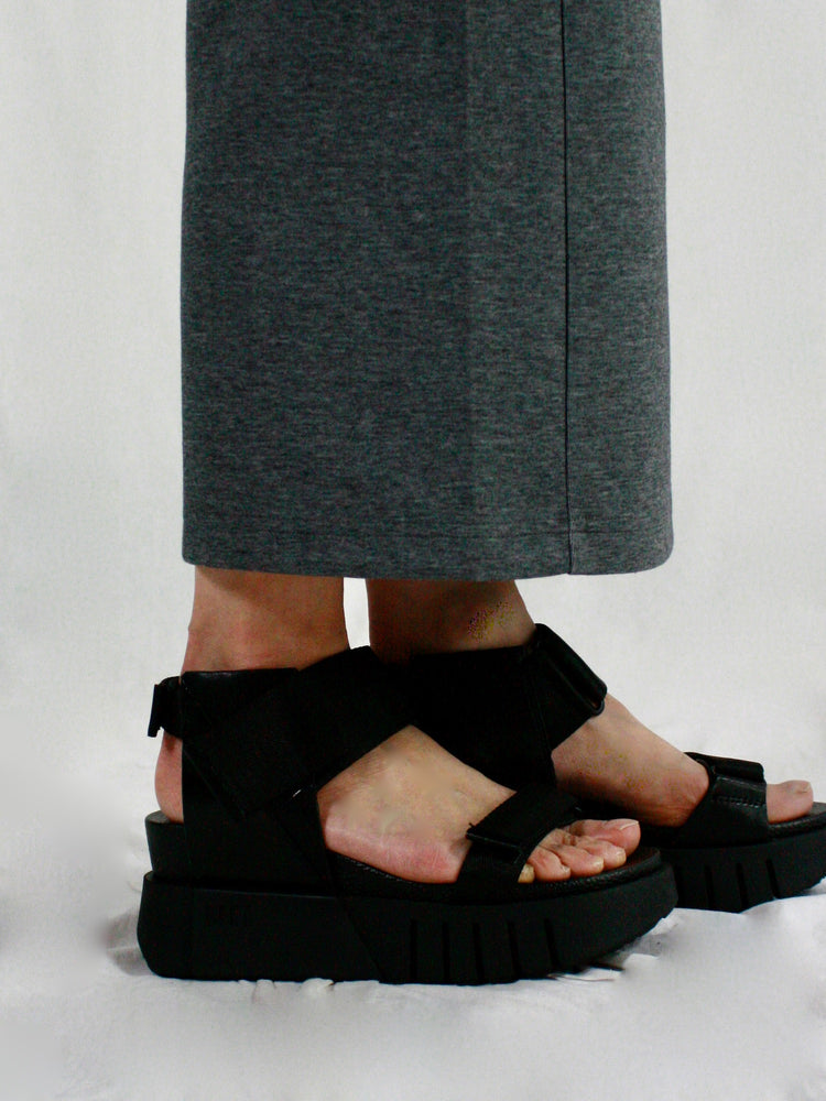 COGTHEBIGSMOKE / FIA SKIRT / CHARCOAL / 1531257009