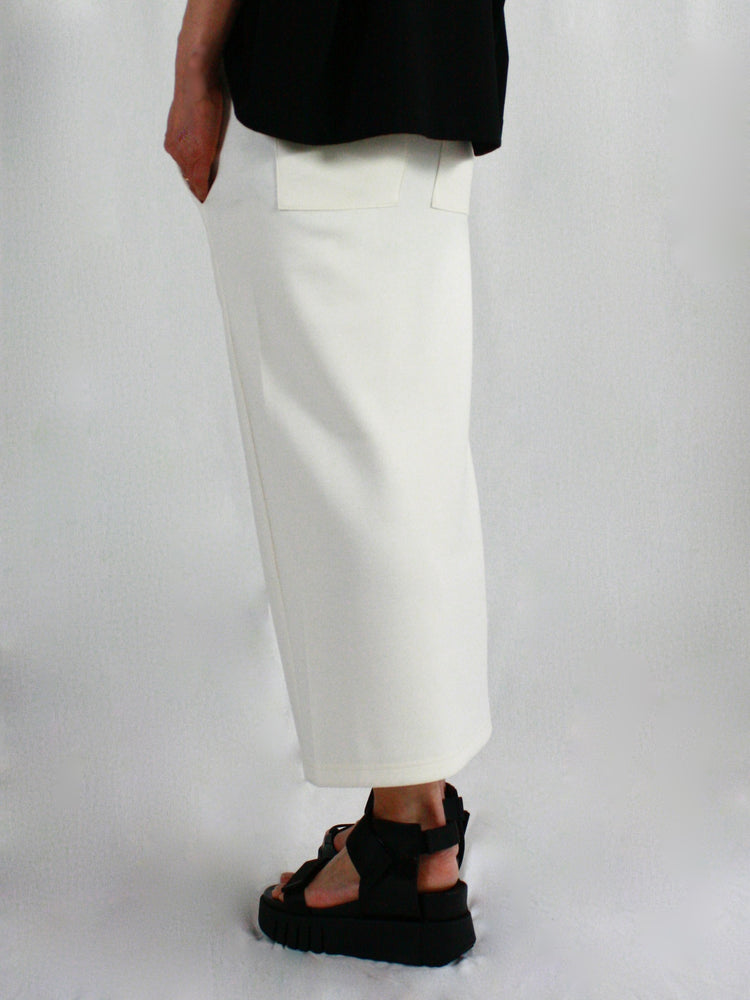 COGTHEBIGSMOKE / FIA SKIRT / OFF WHITE / 1531257009