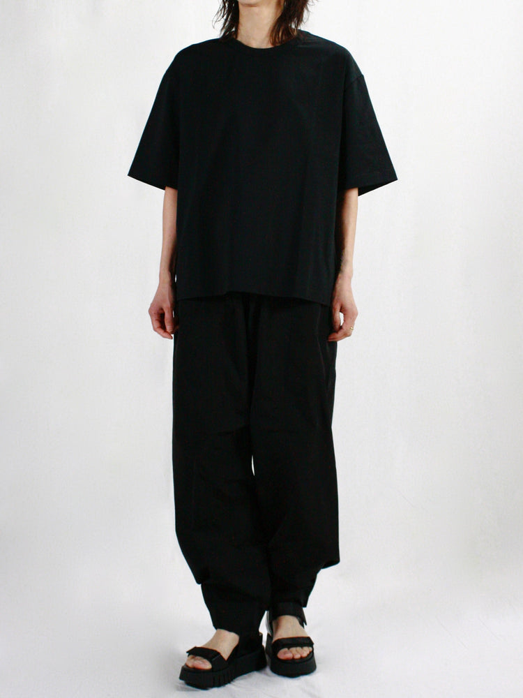 STUDIO NICHOLSON / LEE T-SHIRT / BLACK