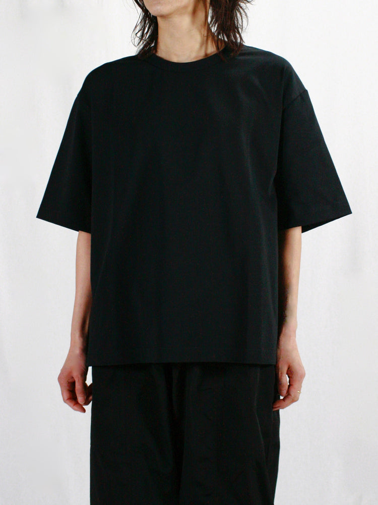 STUDIO NICHOLSON / LEE T-SHIRT / BLACK