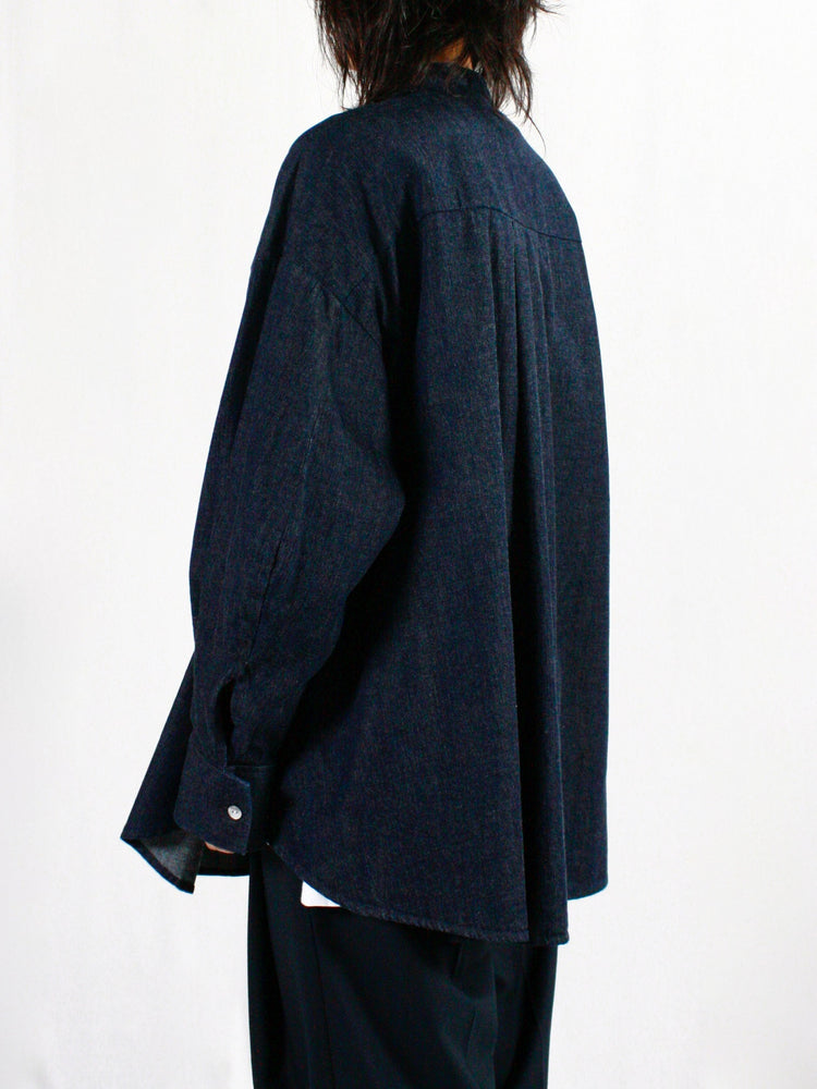 någonstans / asymmetry round shirt / Space / 470IS830-1051