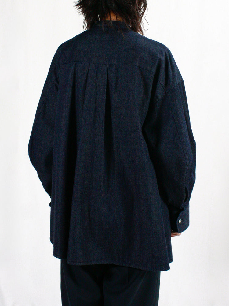 någonstans / asymmetry round shirt / Space / 470IS830-1051