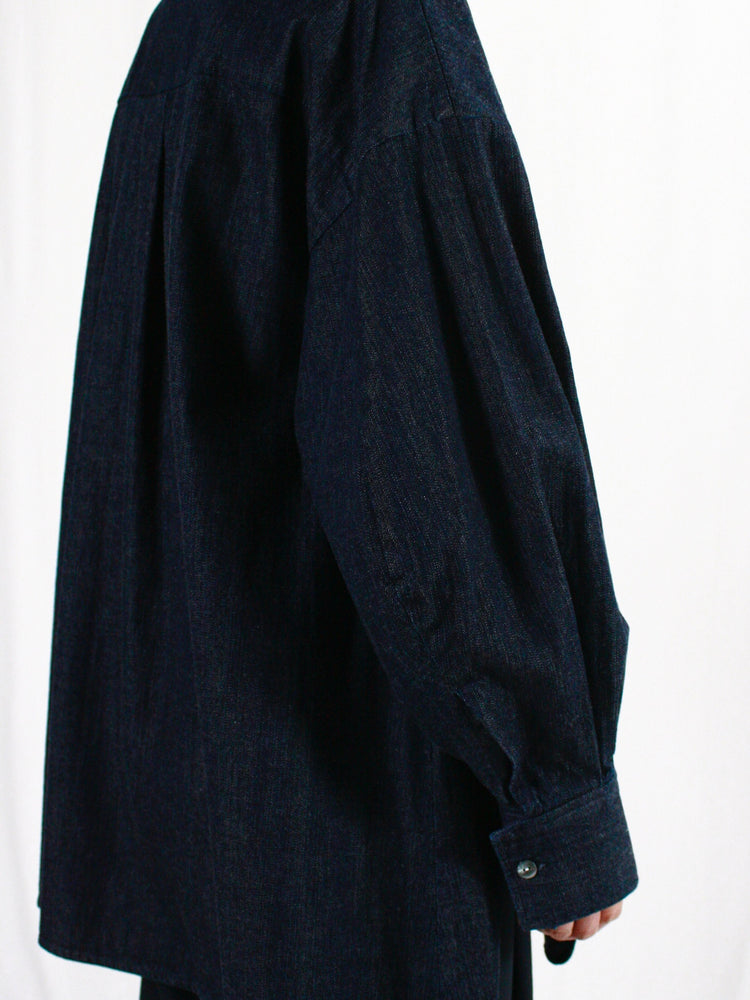 någonstans / asymmetry round shirt / Space / 470IS830-1051