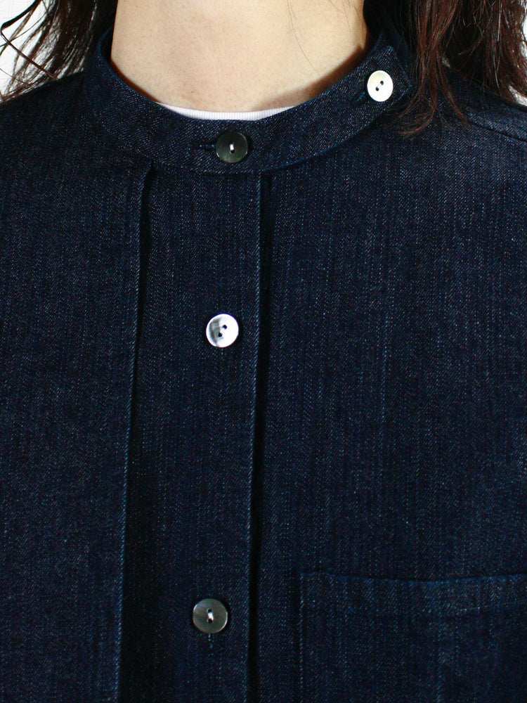 någonstans / asymmetry round shirt / Space / 470IS830-1051