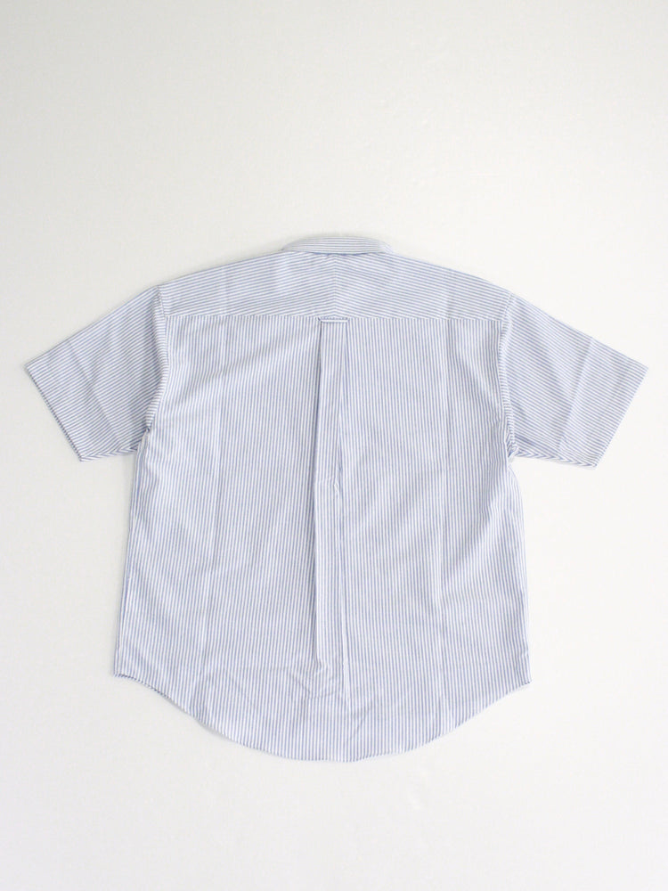 DESCENDANT / KENNEDY'S OXFORD SS STRIPE SHIRT / BLUE / 251CPDS-SHM06