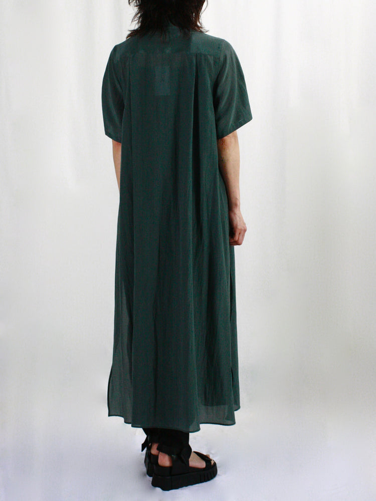 HYKE / TA/C LAWN DRESS / OLIVE DRAB / 16239