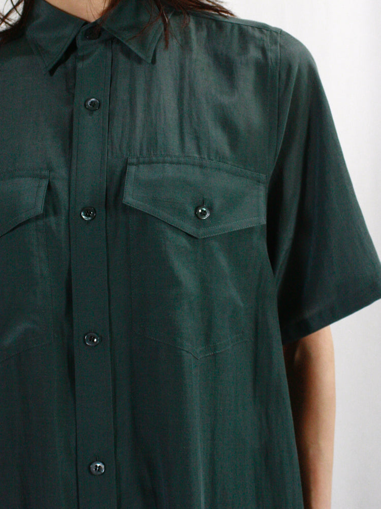 HYKE / TA/C LAWN DRESS / OLIVE DRAB / 16239