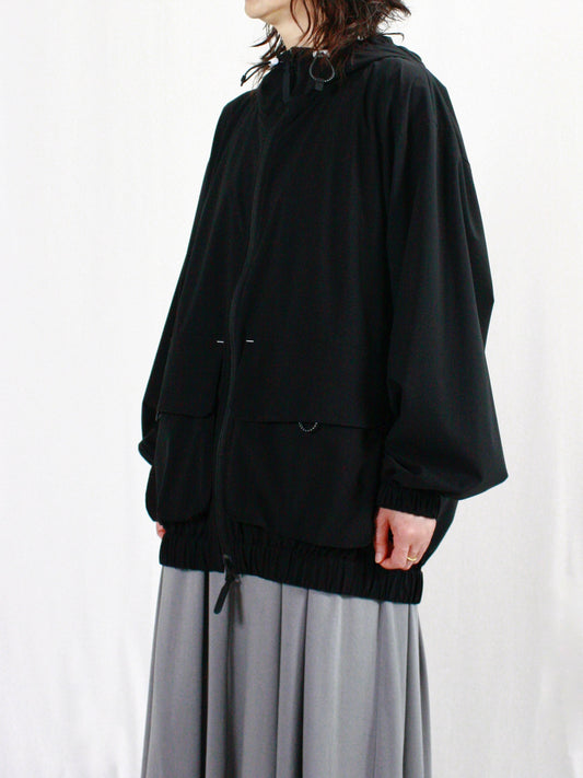 någonstans / pockets minimal blouson / black / 470IA130-0021