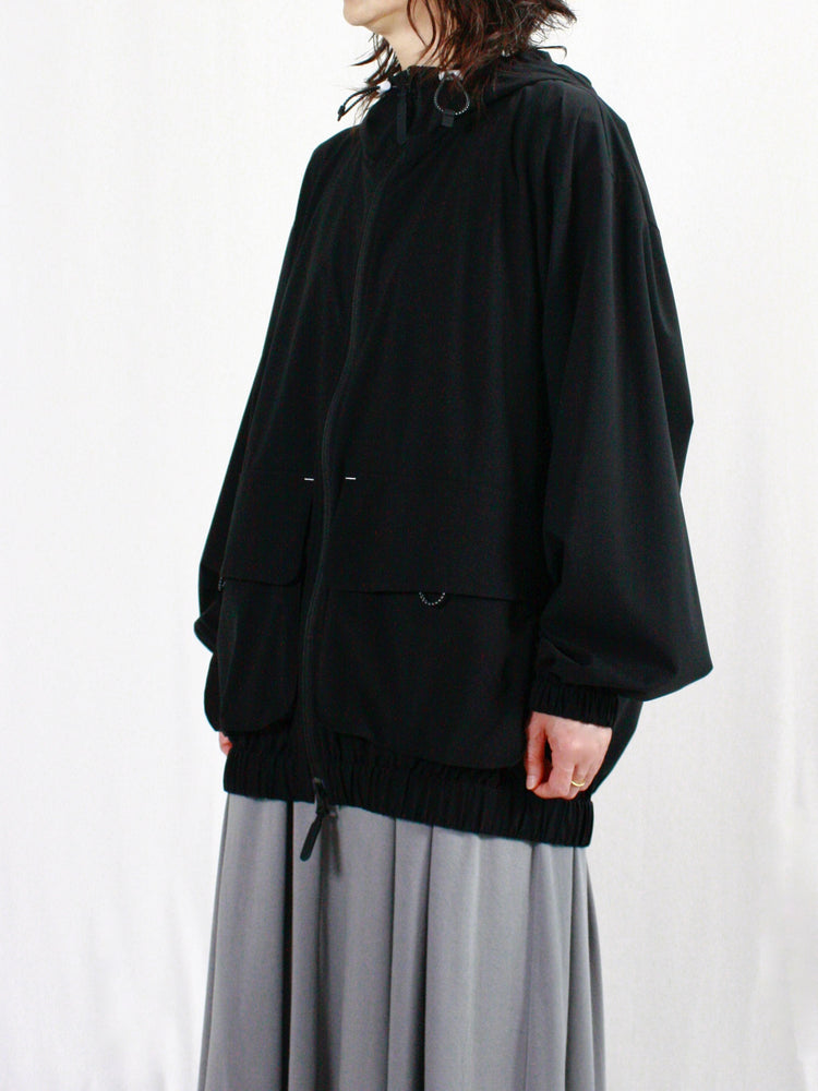 någonstans / pockets minimal blouson / black / 470IA130-0021