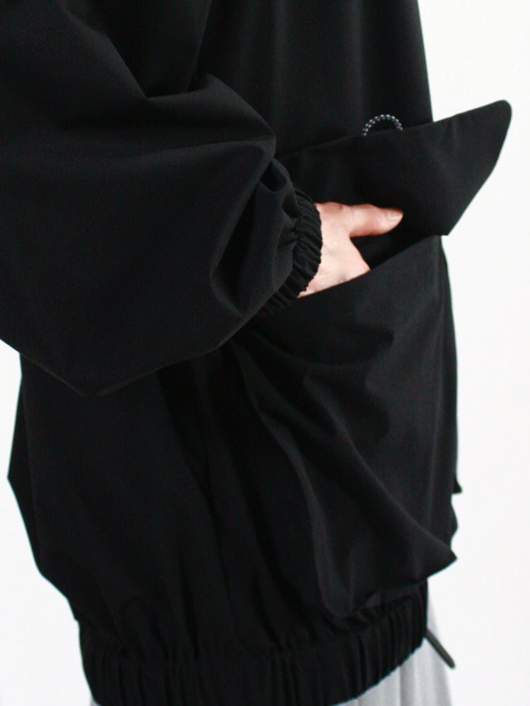 någonstans / pockets minimal blouson / black / 470IA130-0021