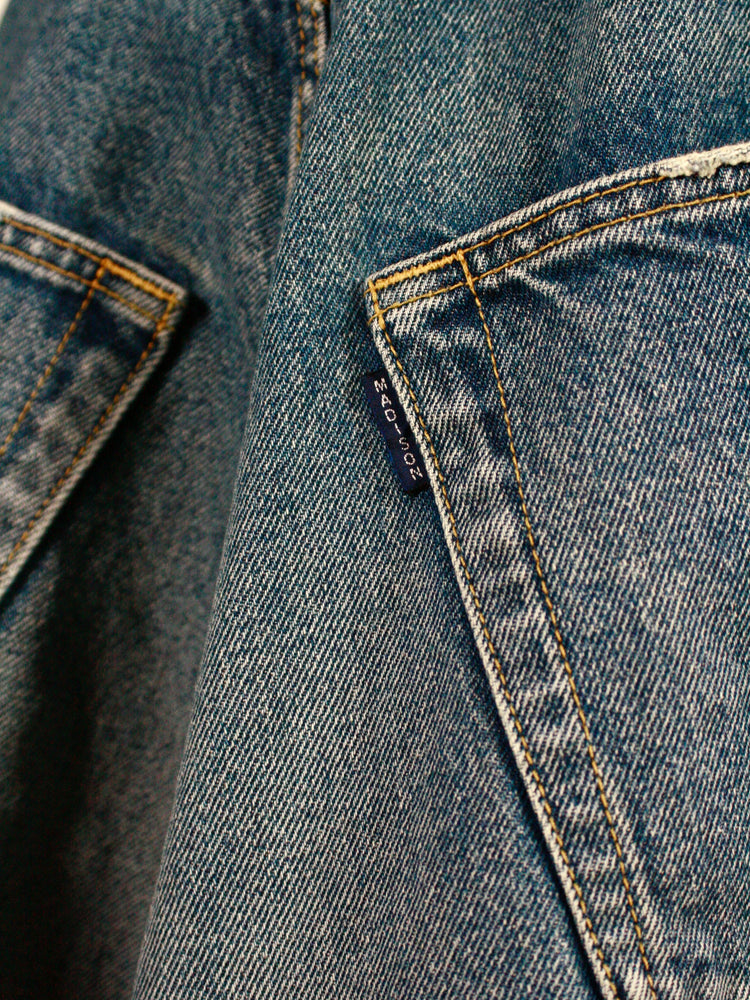 MADISON BLUE / 5POCKET REMAKE A-LINE SK DENIM / BLUE / MB244-6001