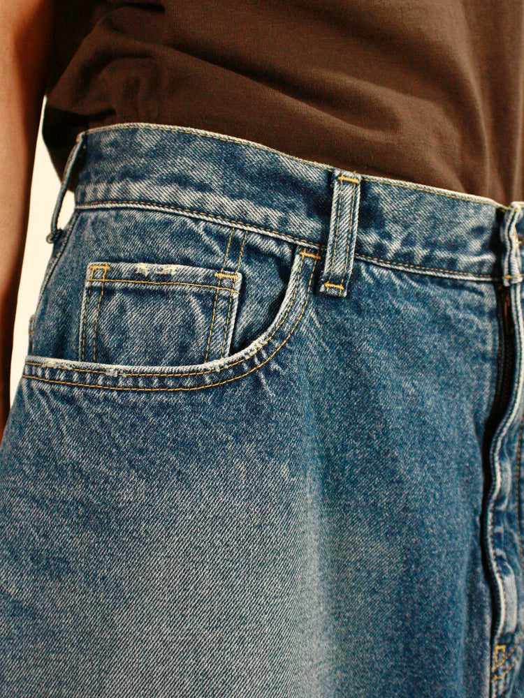 MADISON BLUE / 5POCKET REMAKE A-LINE SK DENIM / BLUE / MB244-6001