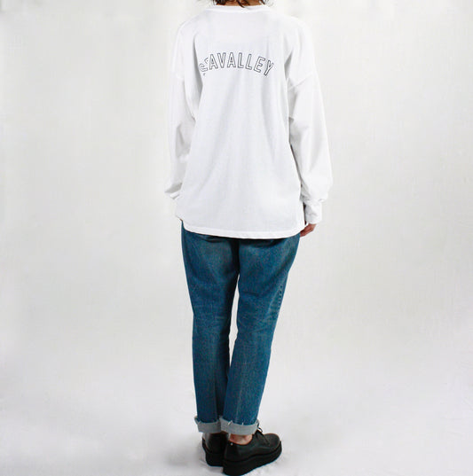 SEA / GRAPHIC L/S TEE(SEAVALLEY BACK PRINT)・MILK・