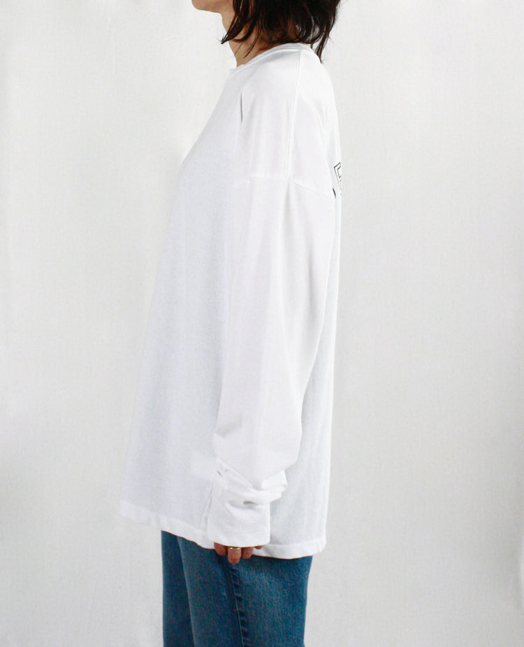 SEA / GRAPHIC L/S TEE(SEAVALLEY BACK PRINT)・MILK・