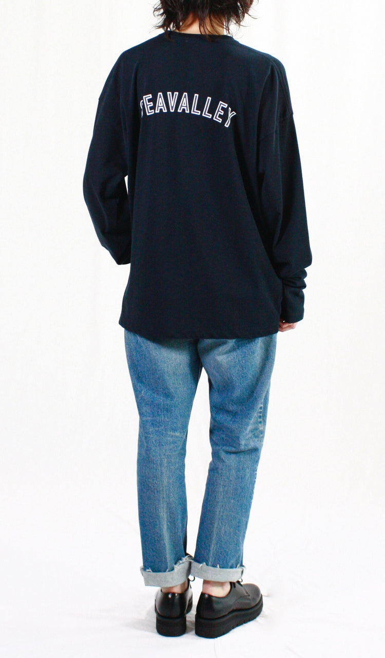SEA / GRAPHIC L/S TEE(SEAVALLEY BACK PRINT)・AI・