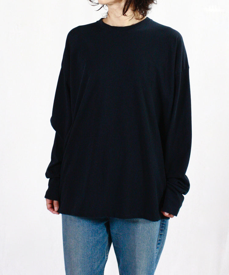 SEA / GRAPHIC L/S TEE(SEAVALLEY BACK PRINT)・AI・