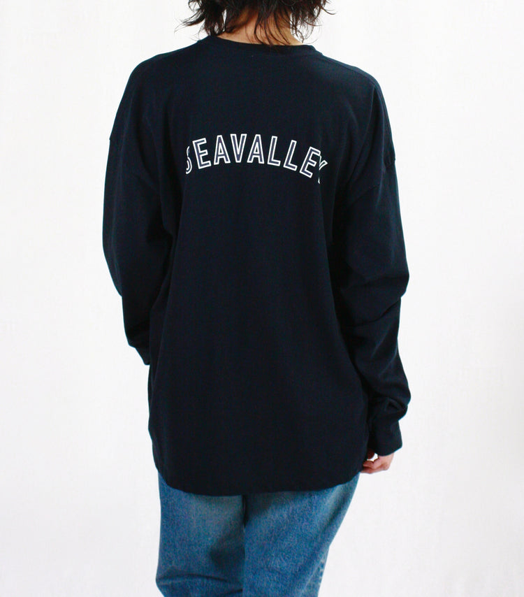 SEA / GRAPHIC L/S TEE(SEAVALLEY BACK PRINT)・AI・