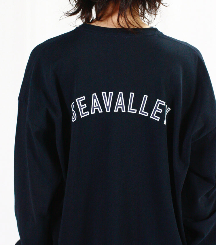 SEA / GRAPHIC L/S TEE(SEAVALLEY BACK PRINT)・AI・