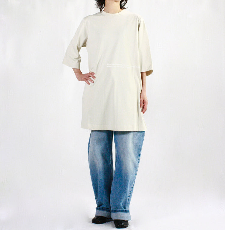 MM⑥ Maison Margiela / Mini DRESS・Chaill (beige系)