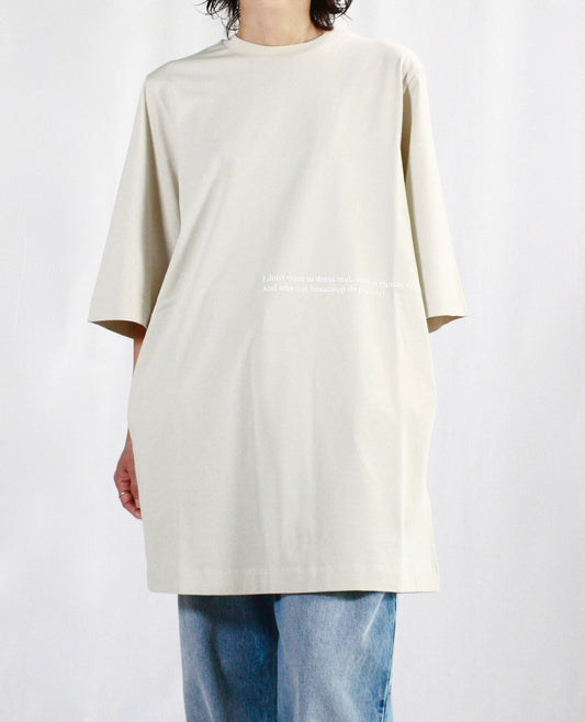MM⑥ Maison Margiela / Mini DRESS・Chaill (beige系)