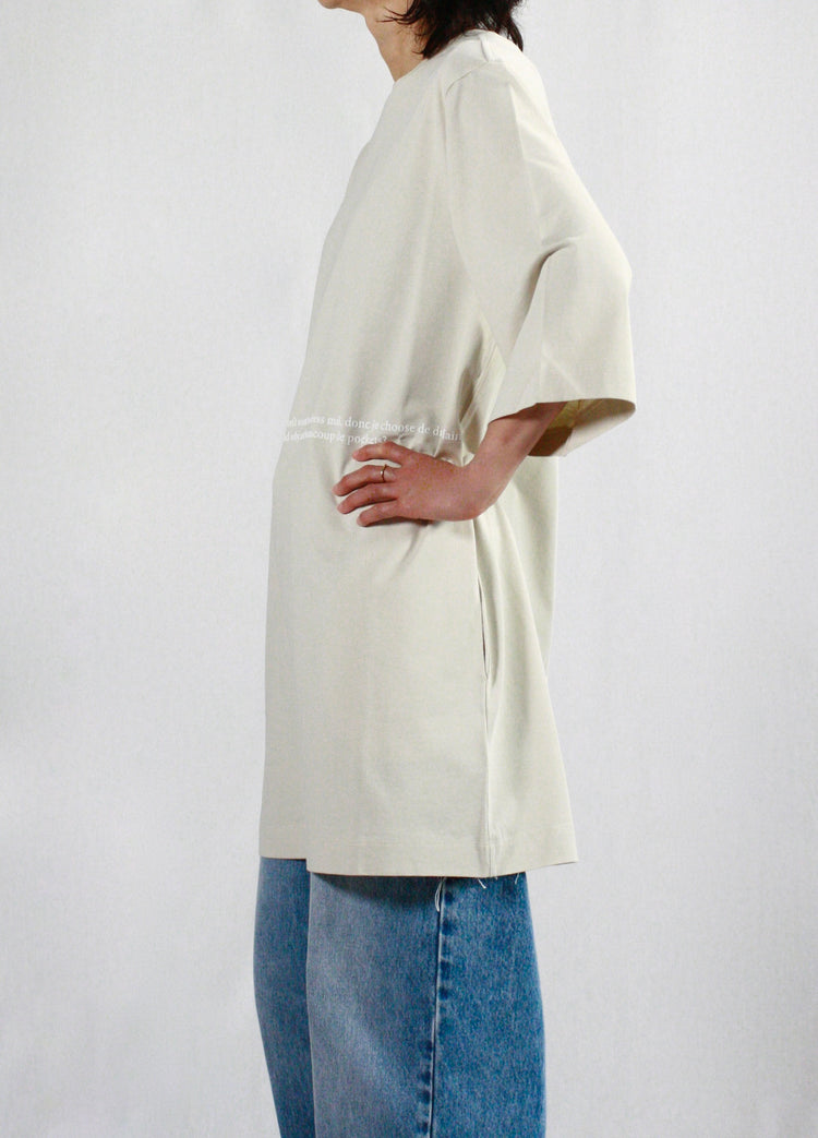 MM⑥ Maison Margiela / Mini DRESS・Chaill (beige系)