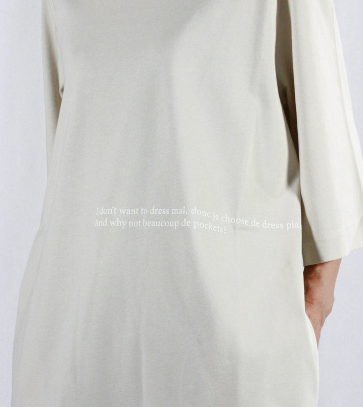 MM⑥ Maison Margiela / Mini DRESS・Chaill (beige系)
