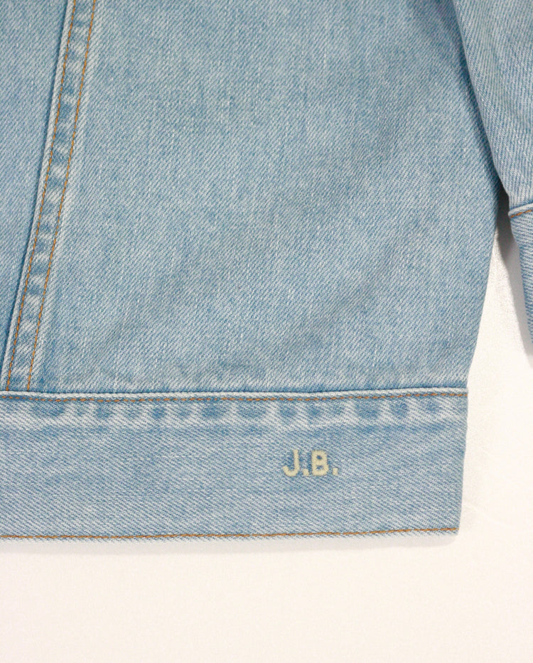 J.B. ATTIRE / Paris jean jacket / Ice Blue / JBV-2402