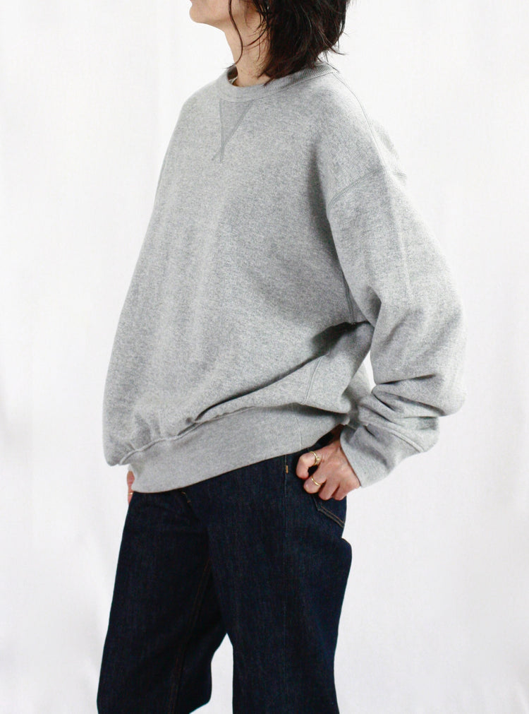 INSCRIRE / Asymmerty Sweat Shirt / GRAY / 124AW-BC88