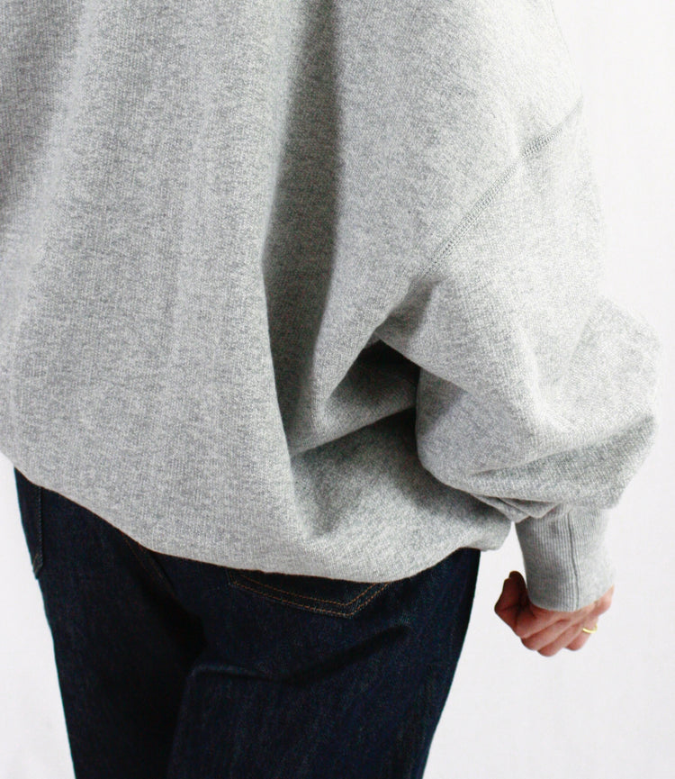 INSCRIRE / Asymmerty Sweat Shirt / GRAY / 124AW-BC88