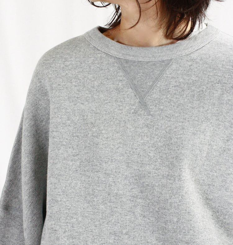 INSCRIRE / Asymmerty Sweat Shirt / GRAY / 124AW-BC88