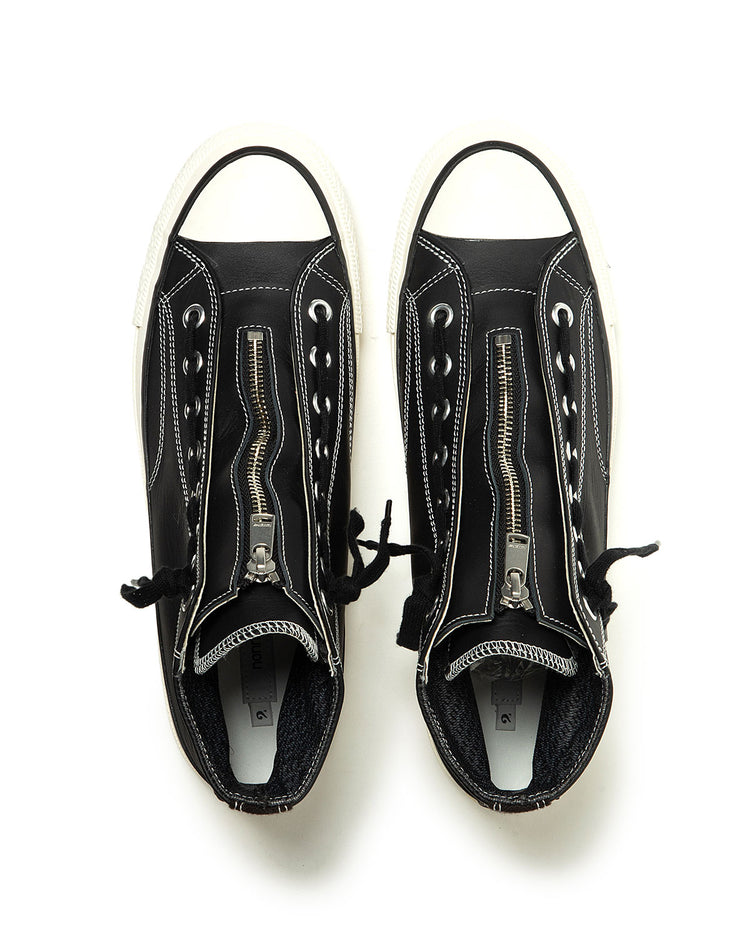 nonnative / DWELLER TRAINER HI COW LEATHER WITH GORE-TEX by SPINGLE / BLACK / NN-F4602