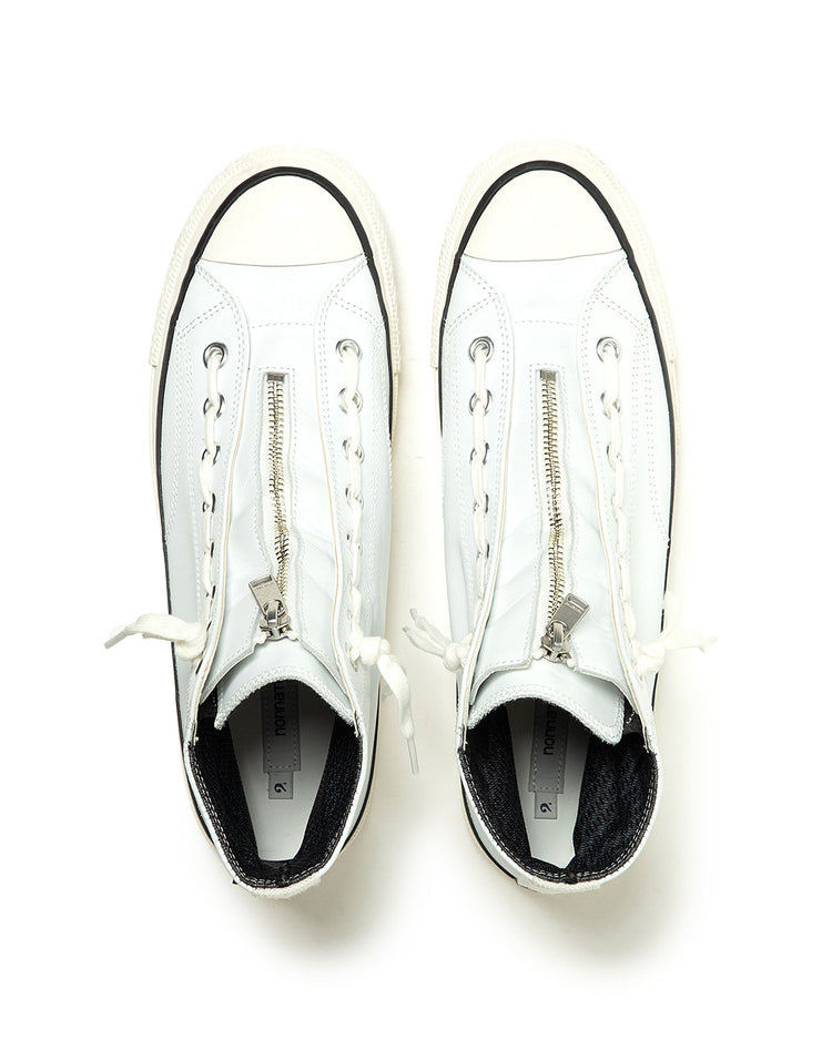 nonnative / DWELLER TRAINER HI COW LEATHER WITH GORE-TEX by SPINGLE / WHITE / NN-F4602