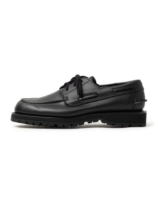 nonnative / MARINER MOC SHOES COW LEATHER WITH GORE-TEX / BLACK / NN-F4659