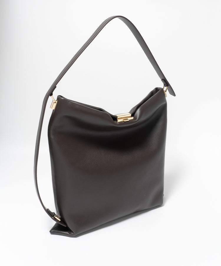 PUNTI. / GRAFT-TOTE (L ) / ESPRESSO / P-019