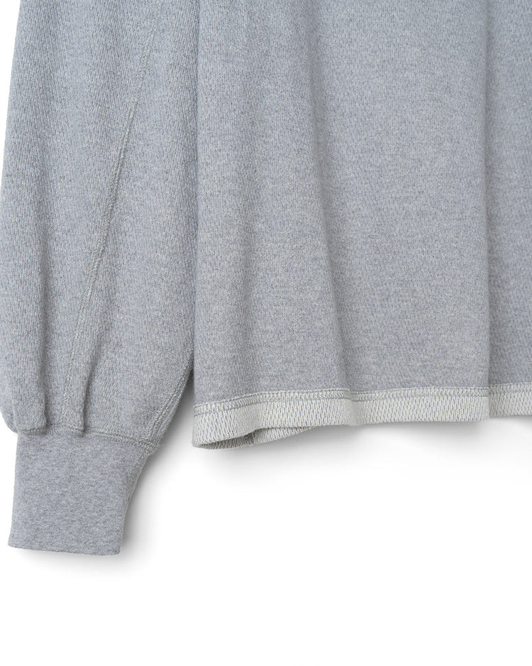 refomed / WASTE HENRY NECK TEE / GREY / RECU-035