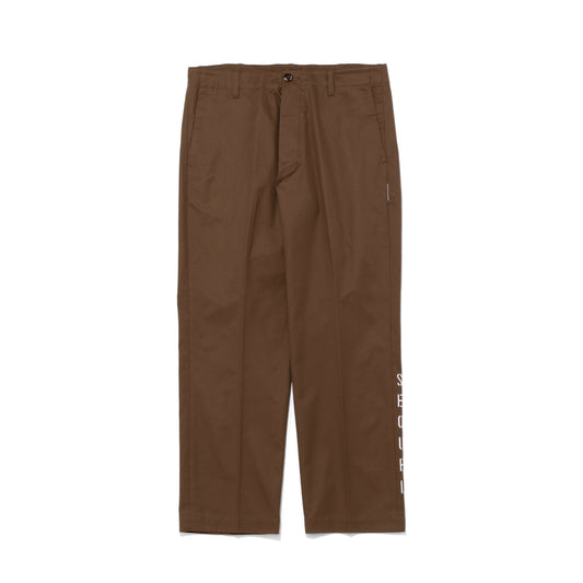 SEQUEL / CHINO PANTS (TYPE-F) / BROWN / SQ-25SS-PT-11