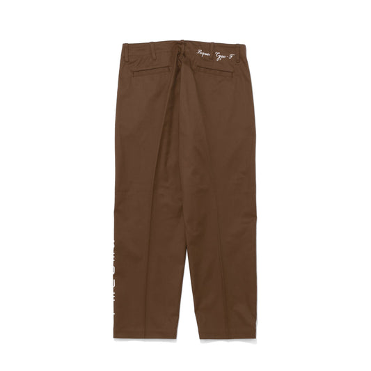 SEQUEL / CHINO PANTS (TYPE-F) / BROWN / SQ-25SS-PT-11