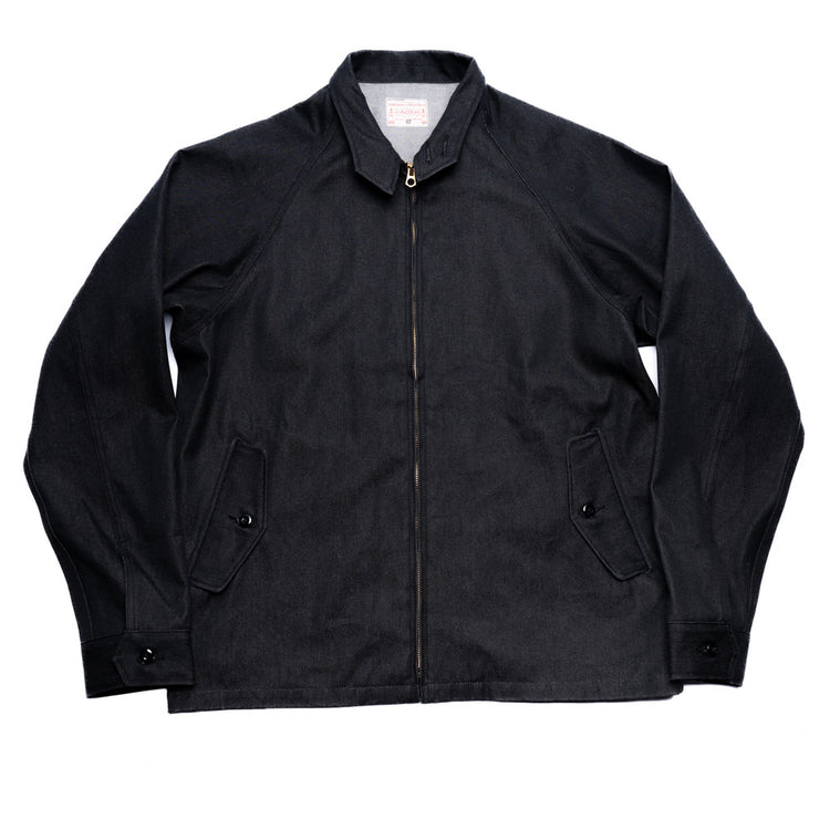 BONCOURA / Dog Ear Jacket West Point Denim / BLACK