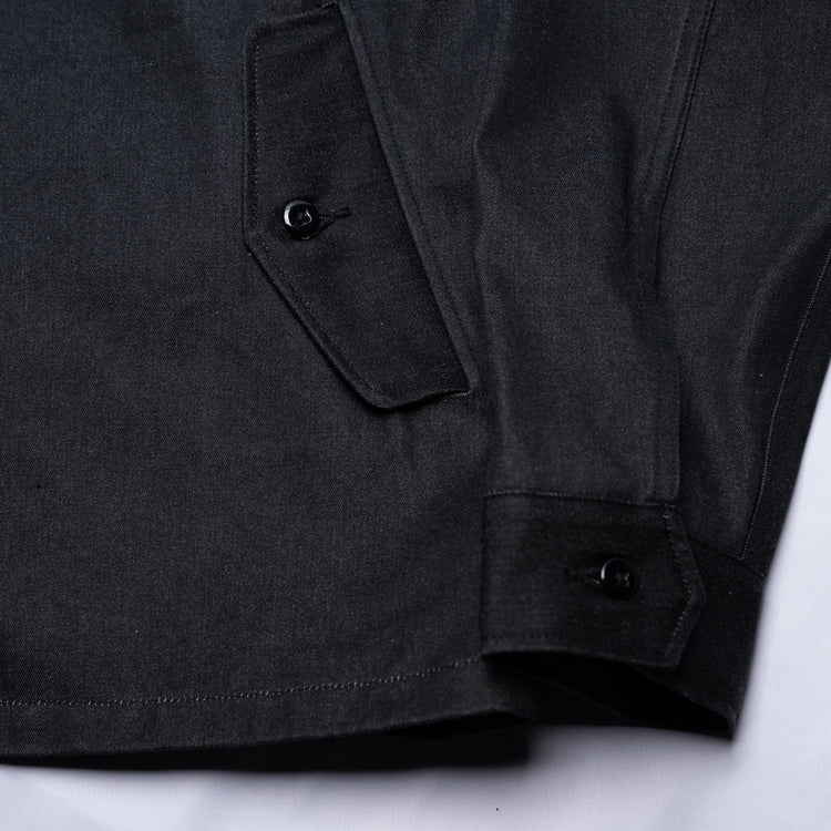 BONCOURA / Dog Ear Jacket West Point Denim / BLACK