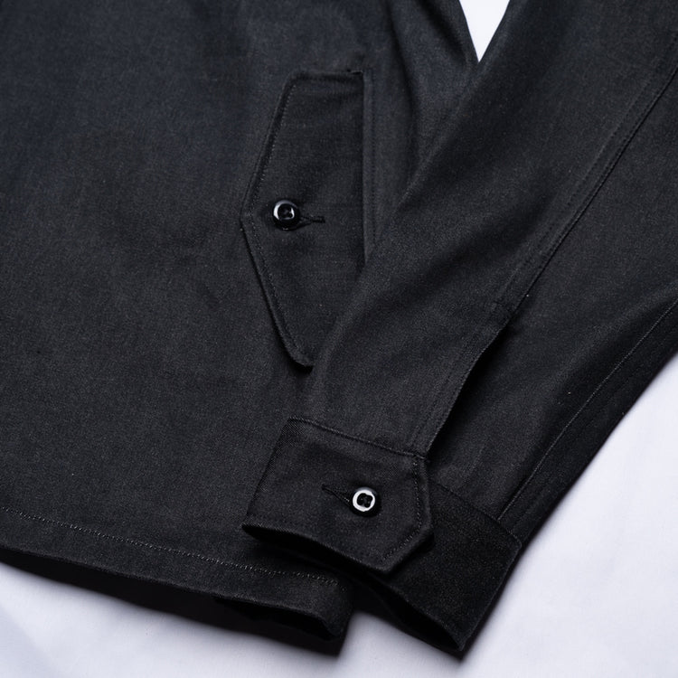 BONCOURA / Dog Ear Jacket West Point Denim / BLACK