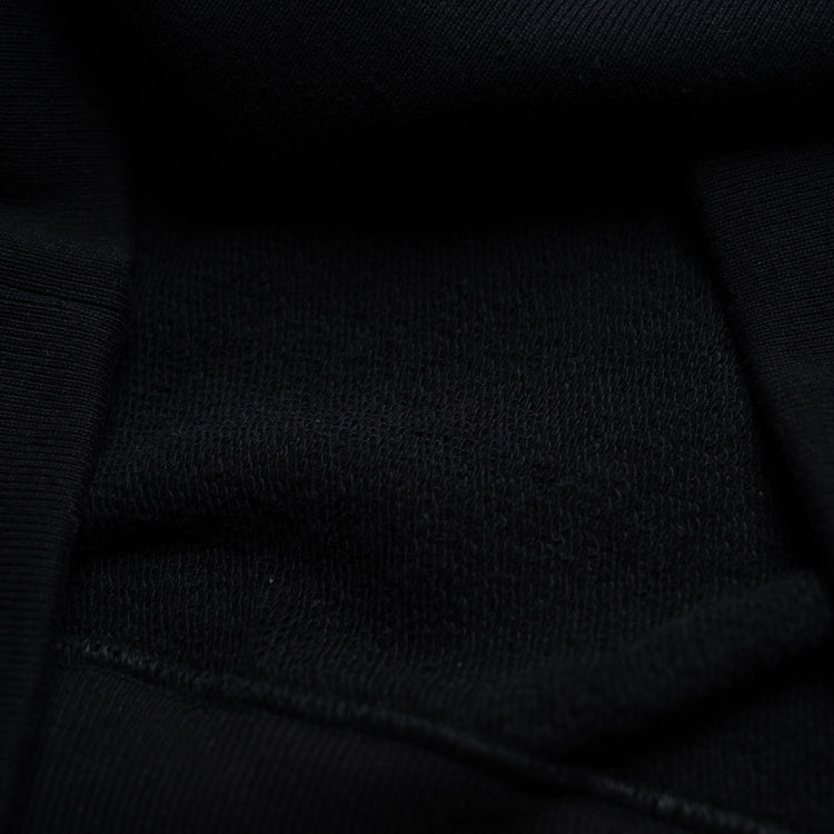BONCOURA / V Sweat Shirt Half Sleeve / BLACK