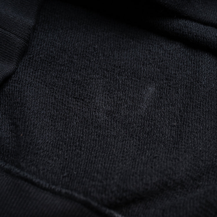 BONCOURA / V Sweat Shirt Half Sleeve / BLACK