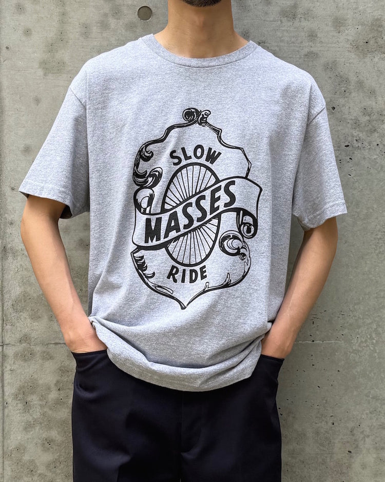 MASSES / T-SHIRT SLOW RIDE / HEATHER