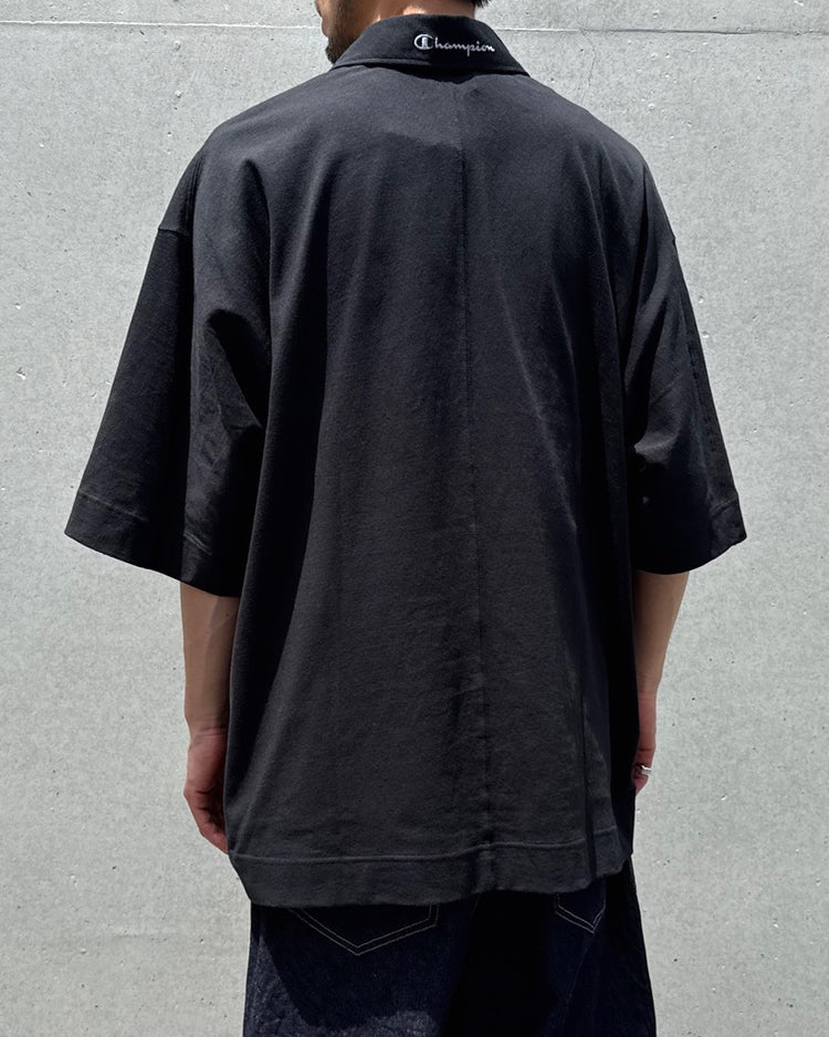 N.HOOLYWOOD / POLOSHIRT / BLACK / C8-B358
