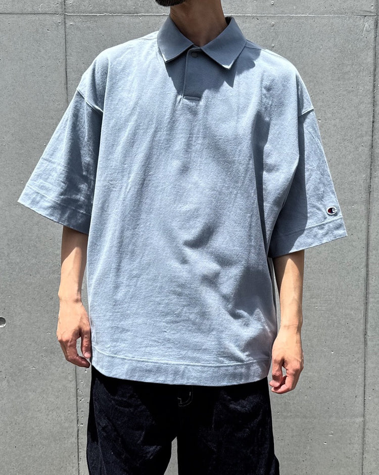 N.HOOLYWOOD / POLOSHIRT / L.BLUE / C8-B358