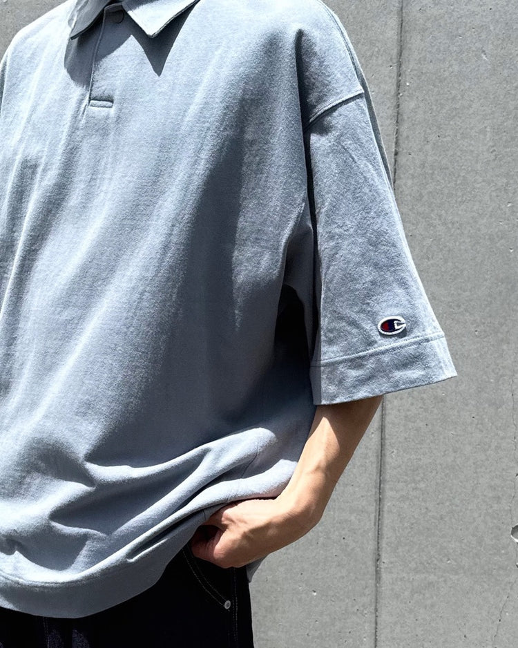 N.HOOLYWOOD / POLOSHIRT / L.BLUE / C8-B358