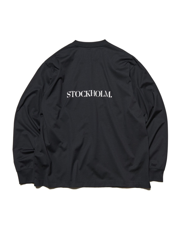 SOPHNET. / STOCKHOLM L/S TEE / BLACK / SPNT-252068